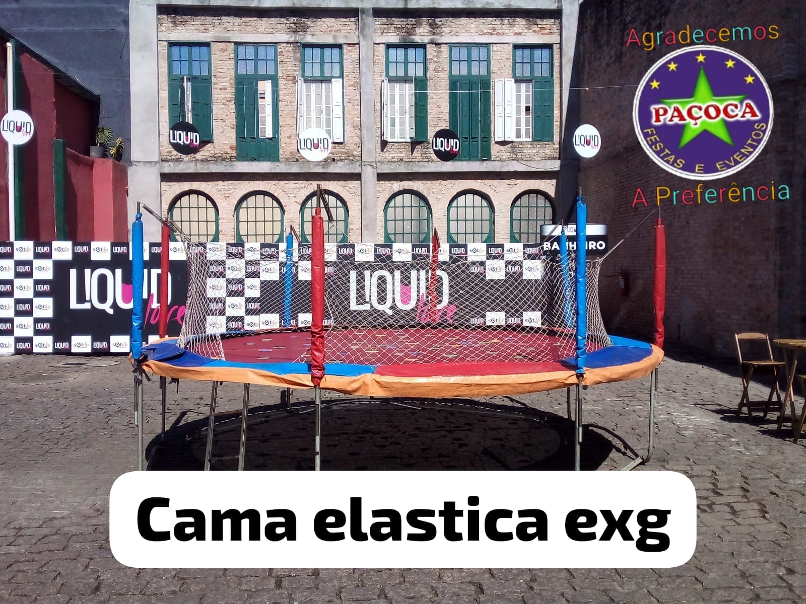 Brinquedos infláveis para eventos corporativos